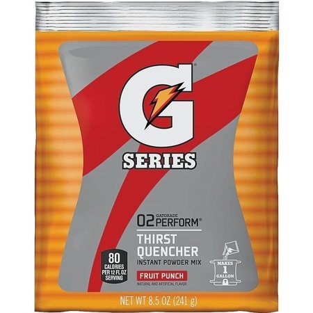 Gatorade 0 Thirst Quencher Instant Powder Sports Drink Mix, Powder, Fruit Punch Flavor, 85 oz Pack 3808